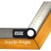 Digital Angle Finder  Protractor Stainless steel 7inch 200mm (Black Button)