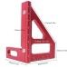 Imperial 3D Multi-Angle Measuring Ruler,45/90 Degree Aluminum Alloy Woodworking Square Protractor