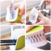 2Pcs Knife Cleaner Blade Brush Green Cutlery Cleaner Brush Bristle Scrub for Non-Slip (Green, 2pcs)