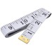 Soft Tape Measure Double , Has Centimetre Scale on Reverse Side 60-inch