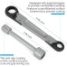 Plumbing Tools Angle Stop Wrench Kit, Angle-on Wrench Professional Plumber Wrench Tools