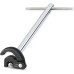 11" Basin Wrench, Adjustable Tap Nut Spanner Basin Spanner,Capacity of 3/8" to 1-1/4" for Fixing Back and Union Nuts Under Sink